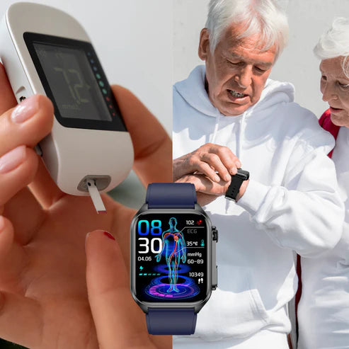 SmartWatch X7 - Reloj Inteligente para Medir Azúcar en la Sangre